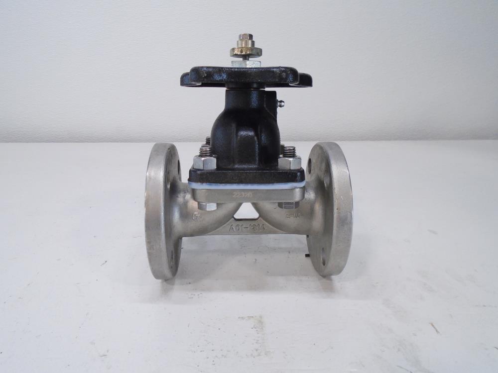 Hill-McCanna 1-1/2" CF8M Diaphragm Valve 1.5-608-04-029